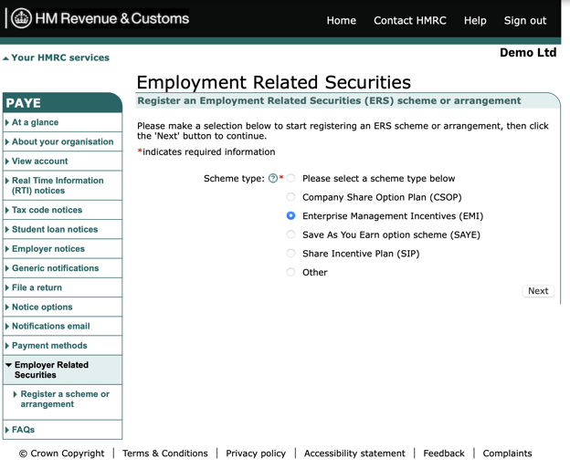 EMI Register 2