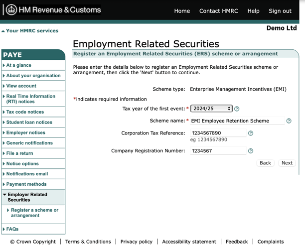 EMI Register 3 