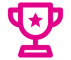 Pink trophy