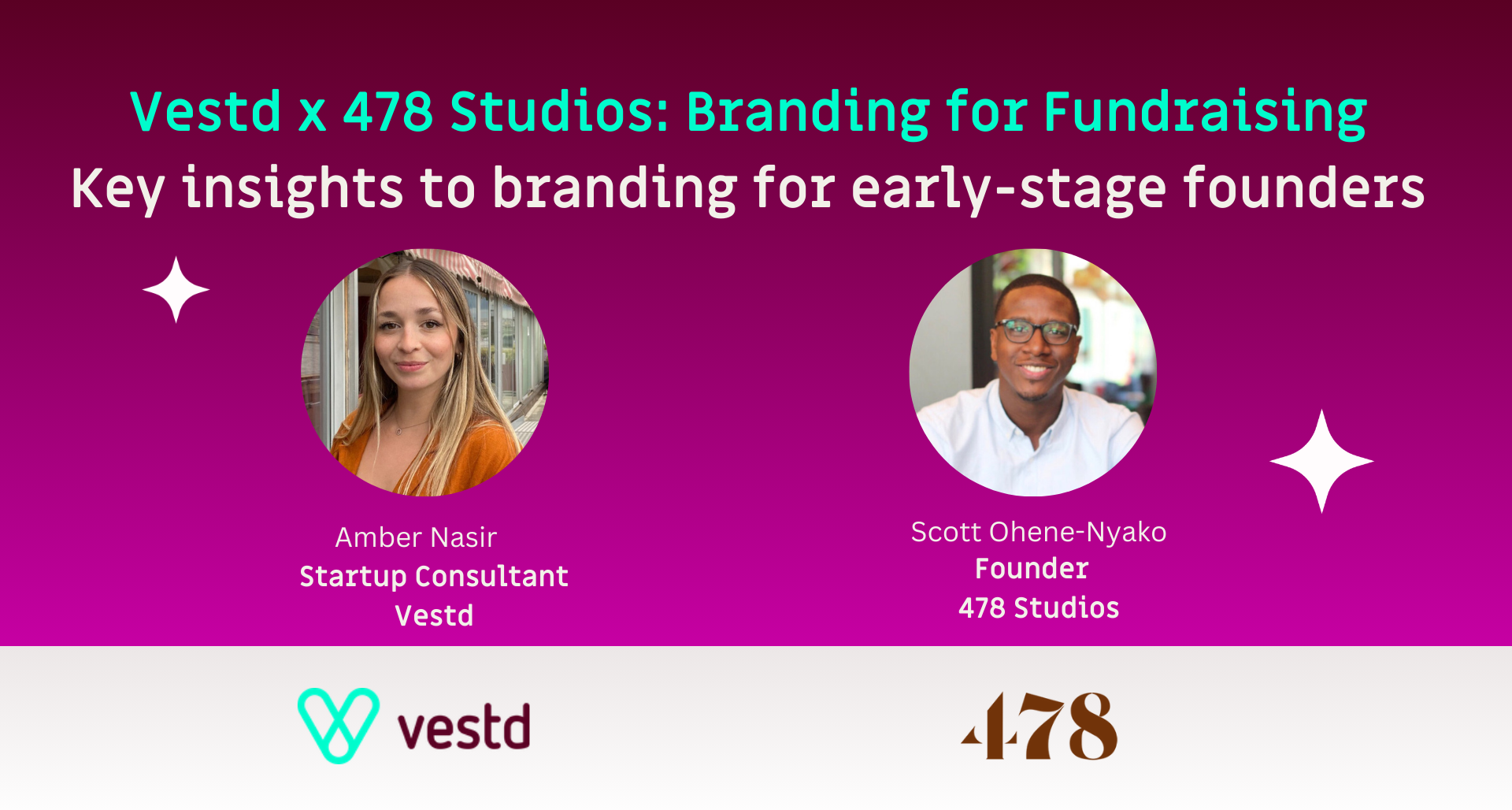 Vestd x 478 Studios Branding for Fundraising